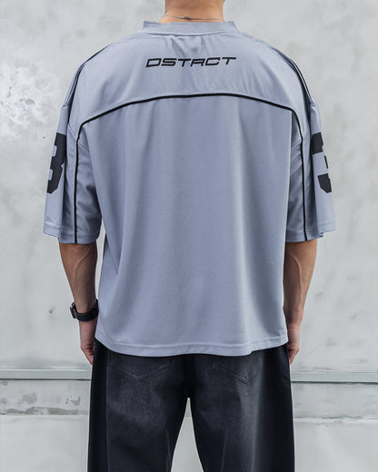 UNISEX - Silver Slam Crop Jersey