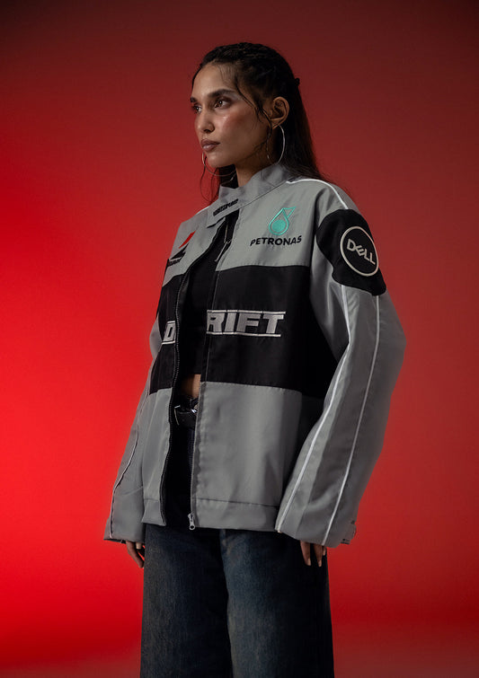 Unisex Evo DRIFT Grey Racer Jacket