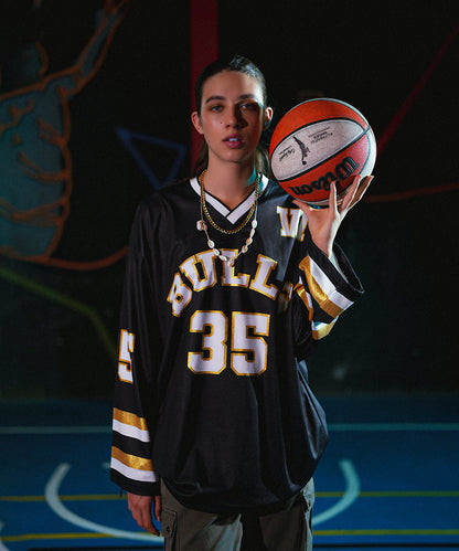 UNISEX Evo Bold BULLS Basketball Jersey