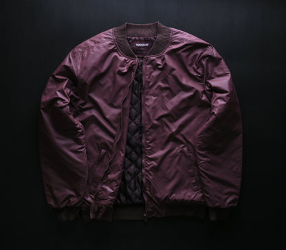 Maroon Skydiver Bomber Jacket