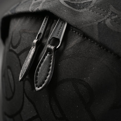 Burberry Monogram Black Nylon Backpack