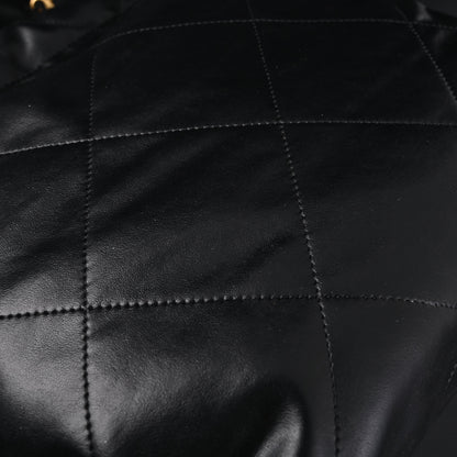 Chanel 19 Flap Bag – Black Quilted Lambskin with Gold & Ruthenium Hardware