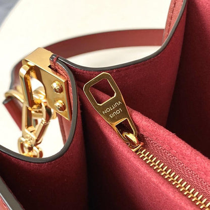 LV DAUPHINE MM Cherry Red